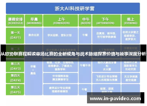 从欧协联赛程解读单场比赛的全新视角与战术脉络探索价值与故事深度分析 从欧协联赛程解读单场比赛的全新视角与战术脉络探索价值与故事深度分析